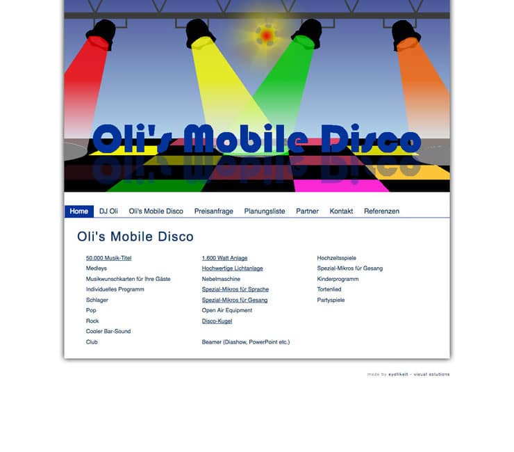 Oli’s Mobile Disco
