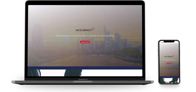 Webdesign Beispiele für Finance Legal: Accuracy LLC made by eyelikeit – visual solutions