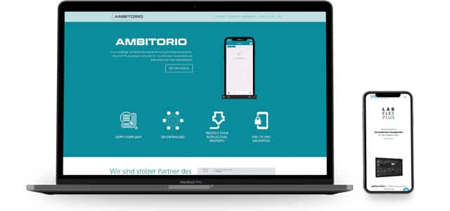 Webdesign Beispiele für IT & Security: AMBITORIO made by eyelikeit – visual solutions
