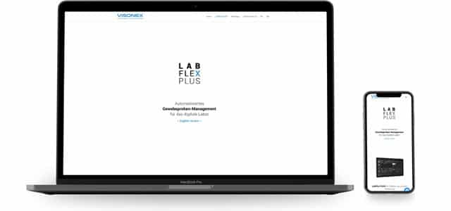 Webdesign Beispiele für IT & Security: LabFlex made by eyelikeit – visual solutions