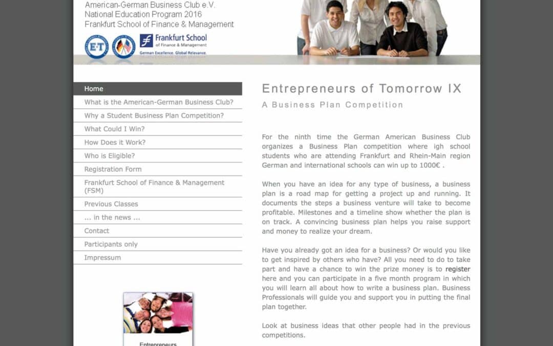 Entrepreneurs of Tomorrow